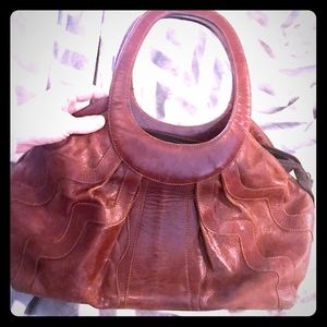 FLAVI OLIVERA ITALIAN LEATHER BAG!!